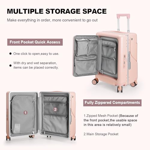 Ride On Luggage with Front Pocket