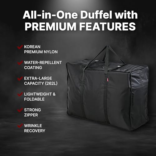 Professional Quality Extra Large Nylon Duffel Bag