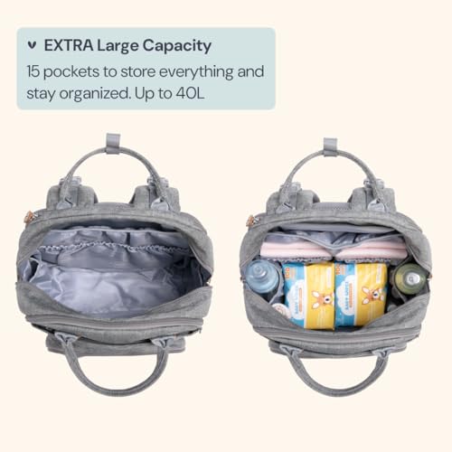 Extra Large Diaper Bag Backpack
