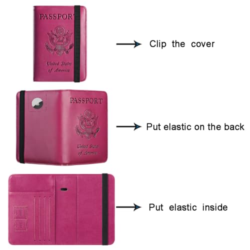 Airtag Passport Holder