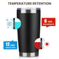20oz Tumbler 8 Pack Double Wall Vacuum Insulated Travel Mug Bulk (8 Count)