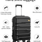 20 Inch Expandable Carry On Luggage 22x14x9 Airline Approved Suitcase