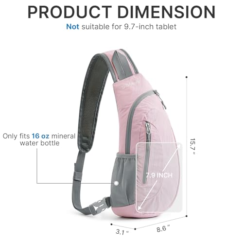 Small Sling Bag for Men Women