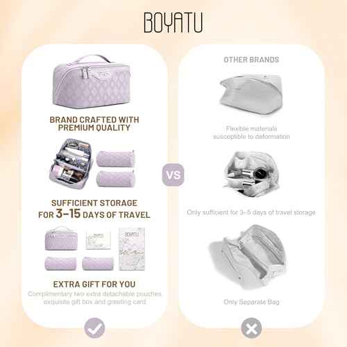 Travel Makeup Bag (3 Count)