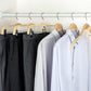 Slim Natural Wood Hangers with Extra Soft Non (10 Count)