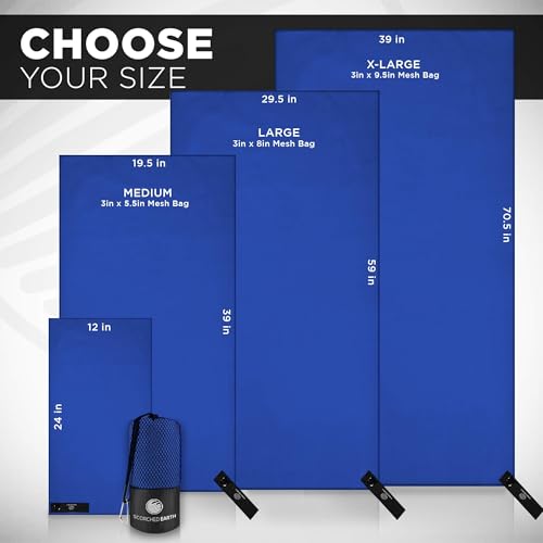 Microfiber Travel & Sports Towel Set