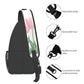 Sling Bag Tulip Flower Hiking Daypack Crossbody Shoulder Backpack Travel Chest Pack for Men Women