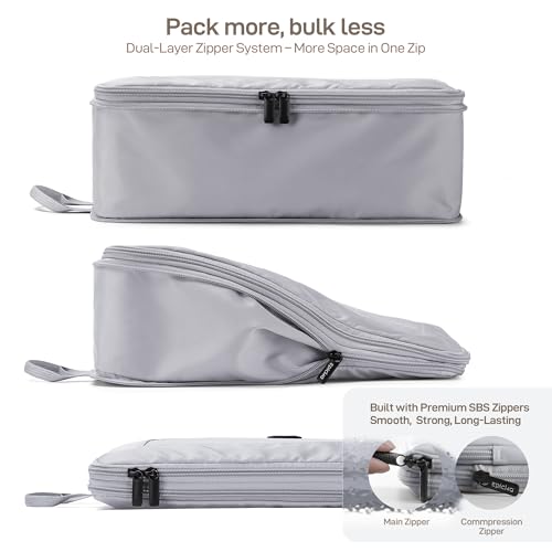 TripCozy Compression Packing Cubes