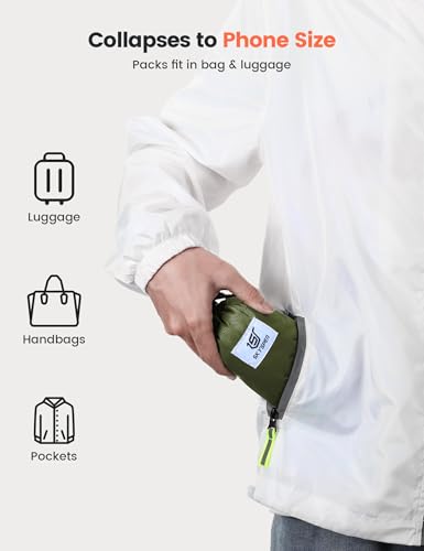 Hiking Backpack Ultralight Packable RFID Travel Daypack Small Nylon Stuff Pack 16L Outdoor Bag for Women Men