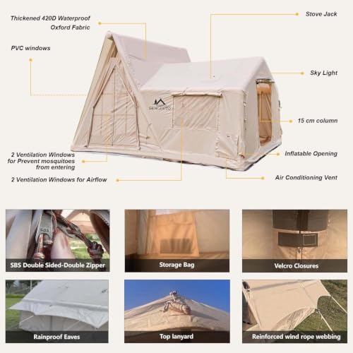 135 SqFt Large Inflatable Tent House