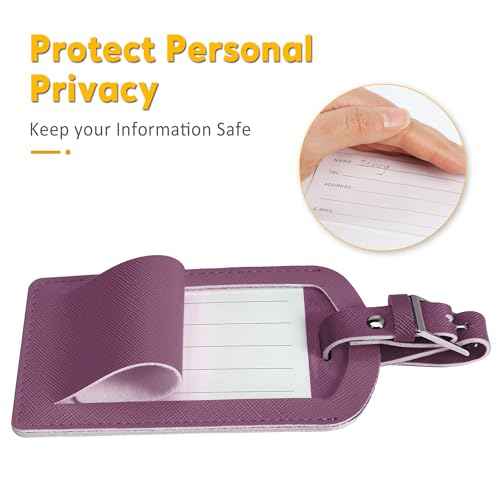 3 Pack Luggage Tags for Suitcases (3 Count)