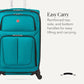 Sion Softside Expandable Spinner Luggage Durable Lightweight Travel Suitcase