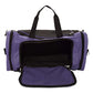 21" Blank Sports Duffle Bag Gym Bag Travel Duffel with Adjustable Strap in Purple