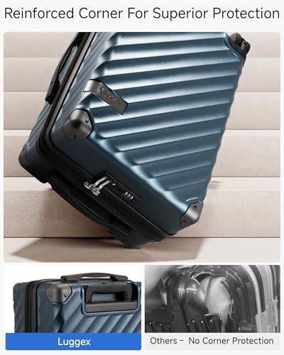 Expandable Checked Suitcase