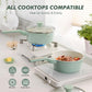 2.5 QT Ceramic Nonstick Saucepan with Lid