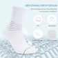 Crew Compression Socks for Women Men with Ankle Arch Support Plantar Fasciitis Relief 3 Pairs