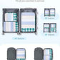 6 Set Packing Cubes for Travel Durable Suitcase Organizer Bags Set with Personalized Tag Travel Essentials with Shoe Bag Traveling Accessories for Luggage Machine Washable (6 Count)