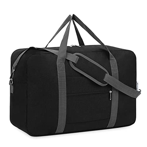 For Spirit Airlines Personal Item Bag 18x14x8 Foldable Travel Duffel Bag Tote Duffle Carry on Luggage for Women and Men 30L