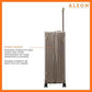 30" All Aluminum Checked Spinner Luggage