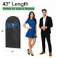 43" Suit Bags for Closet Storage and Travel (10 Count)