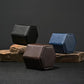 Single Watch Box Blue Hexagonal