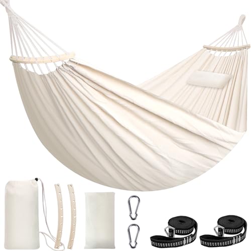 Cotton Blended Hammock for Stand 9.8ft x 4.9ft Holds Up to 660lbs