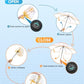 Windproof Travel Umbrellas for Rain and Sun (2 Count)