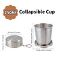 5oz Collapsible Travel Cup with Keychain