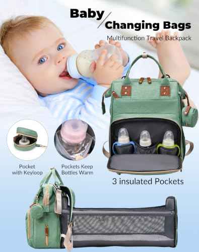 Diaper Bag with Changing Station