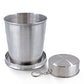 8.45oz Collapsible Travel Cup with Keychain
