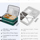 24 Inch Checked Luggage Front Opening Rolling Suitcase Hard Sided Luggage with Spinner Wheels Travel Luggagefor Woman Men