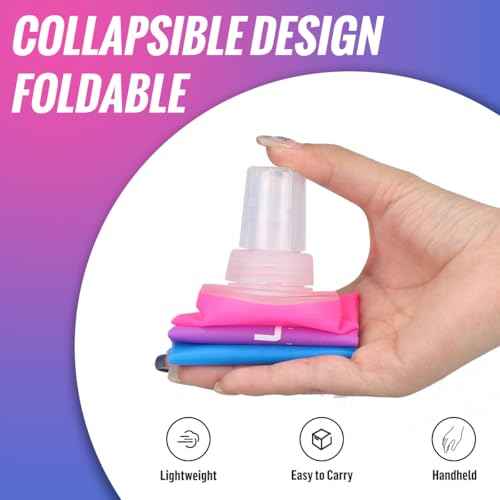 Collapsible TPU Soft Flask (2 Count)
