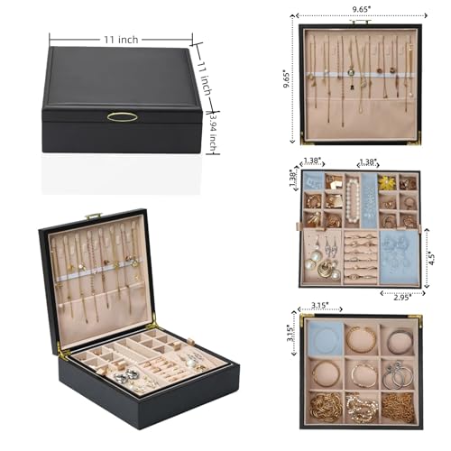2 layer jewelry box