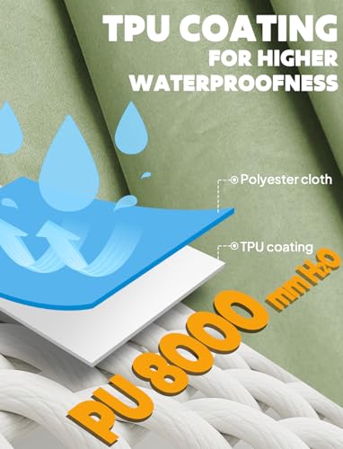 Waterproof Rain Poncho for Women Packable Hooded Raincoat with Pocket