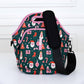 LunchTote Zippered Bag Insulated Neoprene Caddy (Tis the Season / X-Large 6.5 Quart Lunch Tote)