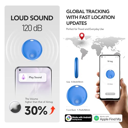 FindTag Duo Dual System Tracker for iOS or Android
