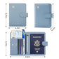 Premium Leather Passport Holder Covers Case
