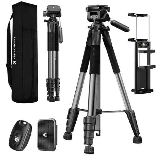 75" Aluminum Camera Tripod