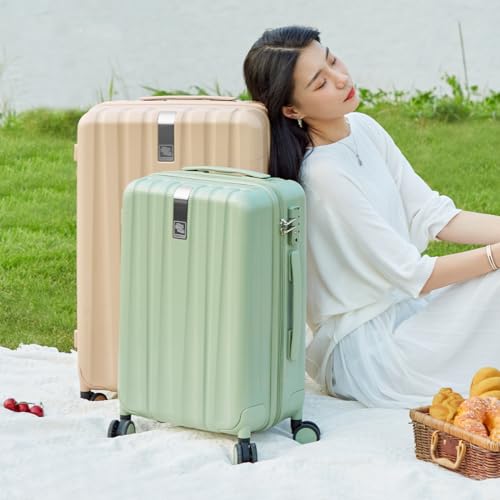 29 Inch Luggage Suitcases With Spinner Wheels Lightweight PC hardside Rolling Suitcase With Travel Lock