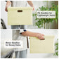 17" Large Collapsible Storage Bins with Lids (3 Count)