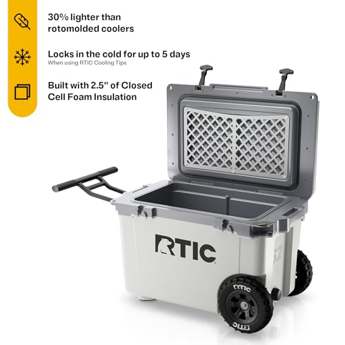 52 QT Ultra Light Wheeled Hard Cooler