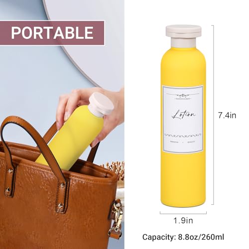 Travel Shampoo Bottle (4 Count)