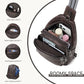 Sling Bag for Women Crossbody Fanny Pack Sling Purse Backpack Vegan Leather Travel Handbag Cross Over Shoulder Bag Gifts for Women Coffee