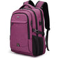 17 Inch Laptop Backpack for Travel Water Resistant College Backpack for Women Laptop Bag with USB Charging Port Work Backpack