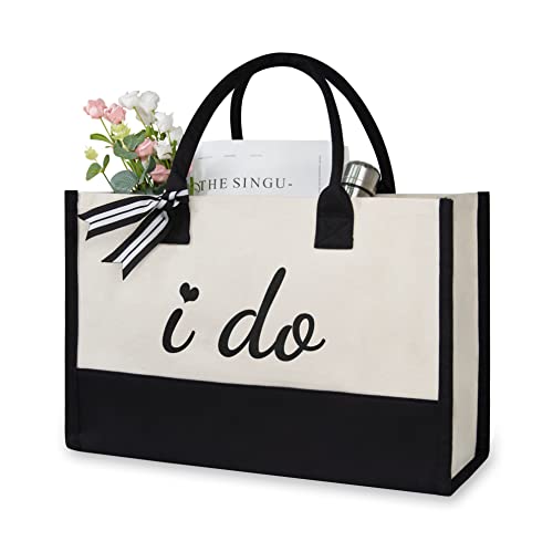 Canvas Tote bag for Bride on Bridal Shower