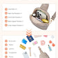 Crossbody Bags for Women Leather Cross Body Sling Bag for Woman Travel Cloud Grey