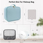 Travel Makeup Bag with LED Mirror and 10x magnifying glass with 3 Lighted Settings