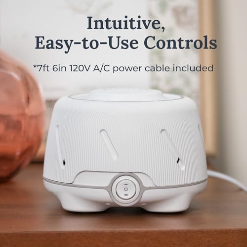 Dohm (White/Gray) & Travel Case (2 Piece Set) The Original White Noise Machine with Natural Sound from a Real Fan, Sleep Aid & Noise Cancelling For Adults & Baby, Office Privacy & Meditation