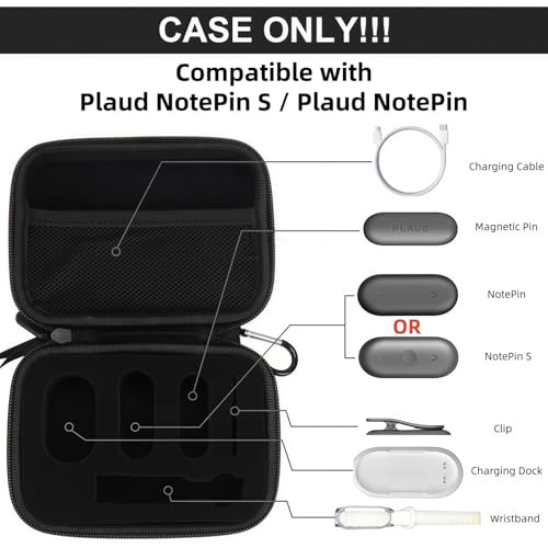 Hard Case Compatible with PLAUD NotePin