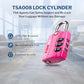 Open Alert TSA Approved Luggage Locks